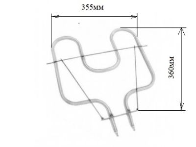 ДОЛЕН НАГРЕВАТЕЛ GORENJE СЪС СИНЦИ 1100W
